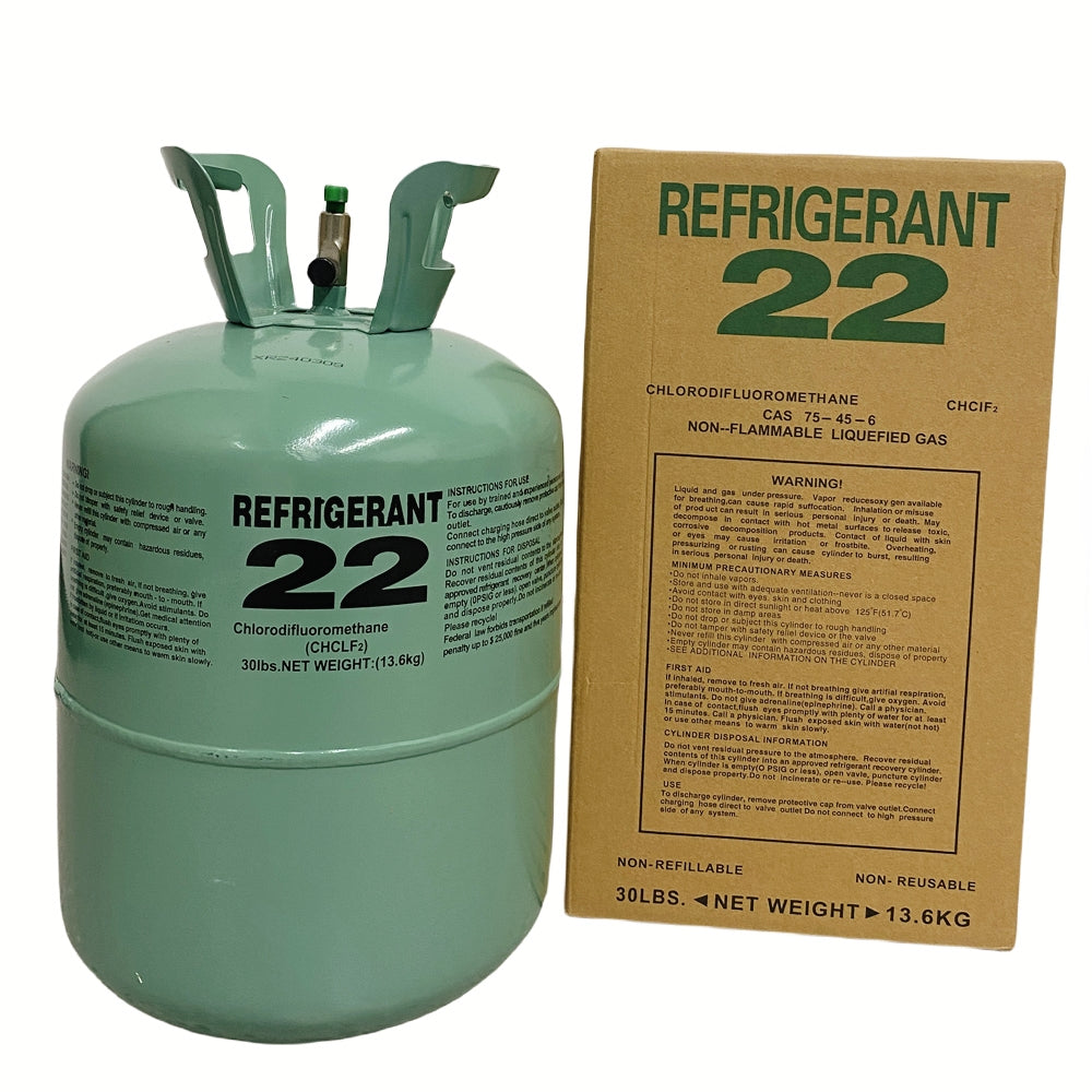 30LB R22 R-22 Freon Refrigerant Gas